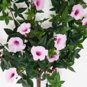 Outdoor Artificial Morning Glory Vine - Pink Flowers